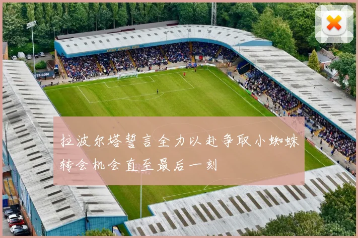 拉波尔塔誓言全力以赴争取小蜘蛛转会机会直至最后一刻