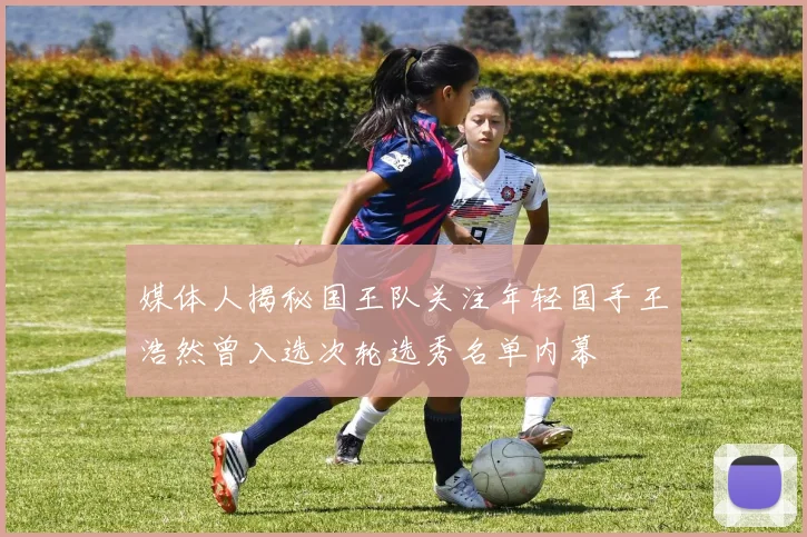 媒体人揭秘国王队关注年轻国手王浩然曾入选次轮选秀名单内幕